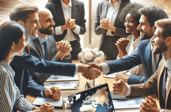 which is the best example of outsourcing