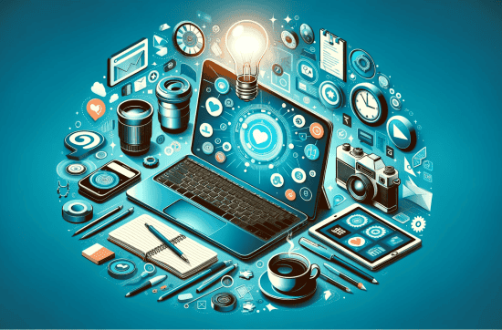 Content for social media marketing