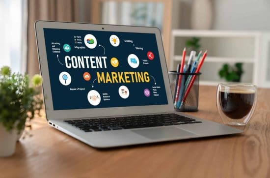 Content for social media marketing