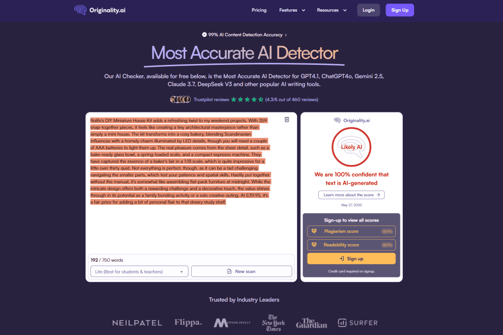 Do AI Detectors Work? We're not sure they do