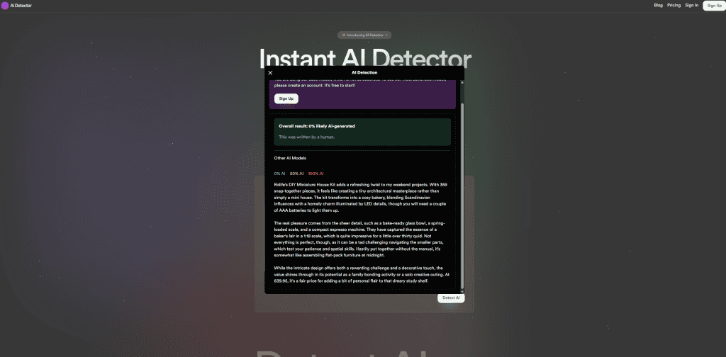 Do AI Detectors Work? We're not sure they do