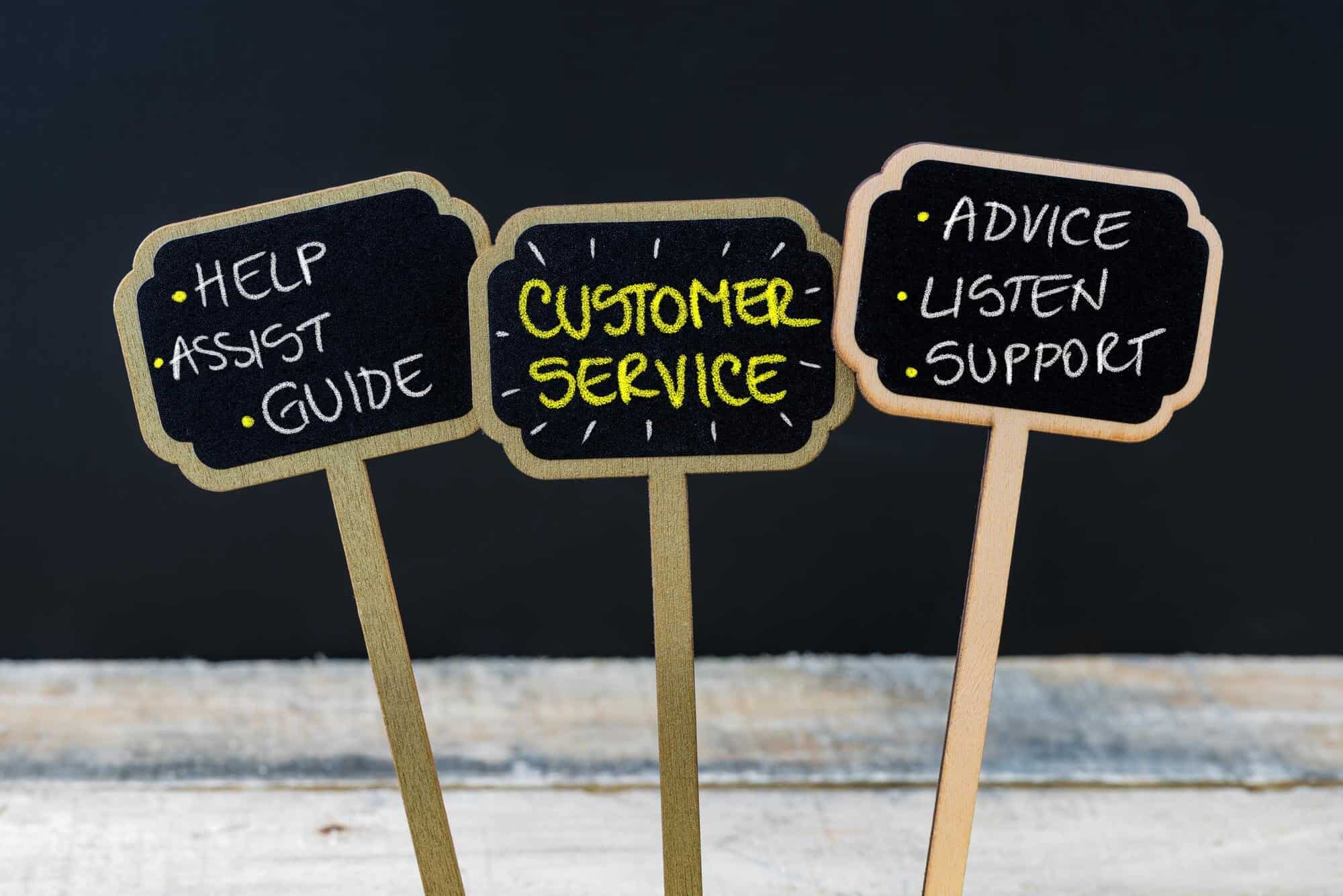 customer service rules guide